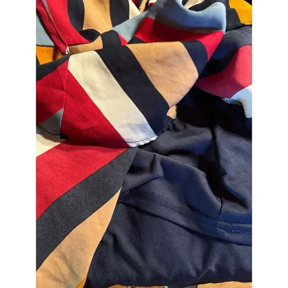 Entro Striped Slip Dress Size‎ Small - Picture 6 of 7